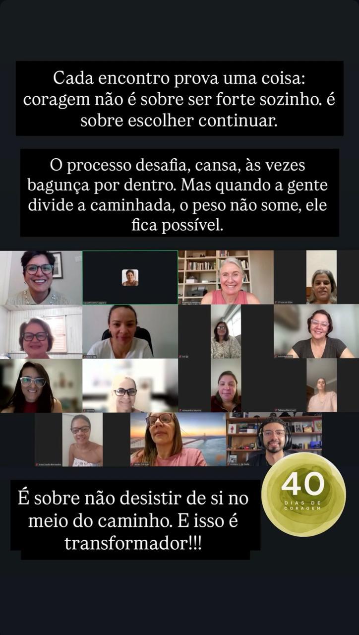 Depoimento 3 — 40 Dias de Coragem